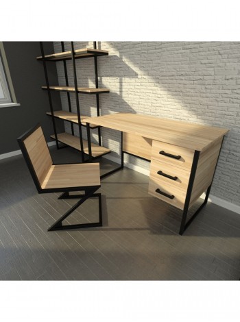 Письмовий стіл в стилі Loft для офісу
