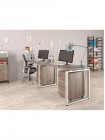 Подвійний письмовий стіл Loft design Q-135-2  MSMLOFT