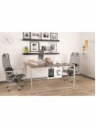 Подвійний письмовий стіл Loft design Q-140  MSMLOFT