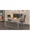 Подвійний письмовий стіл Loft design Q-140  MSMLOFT