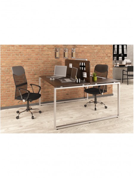Подвійний письмовий стіл Loft design Q-140  MSMLOFT