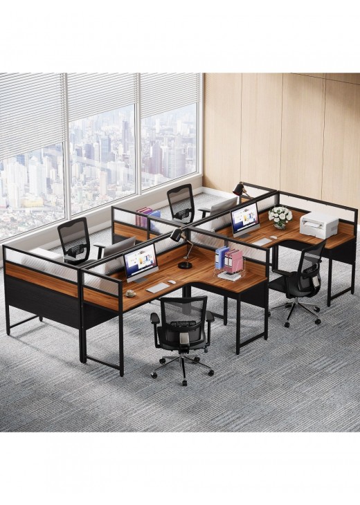 L-подібний кутовий офісний стіл L-подібний кутовий офісний стіл