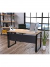 Стіл офісний G-135-16 з царгою MSMLOFT