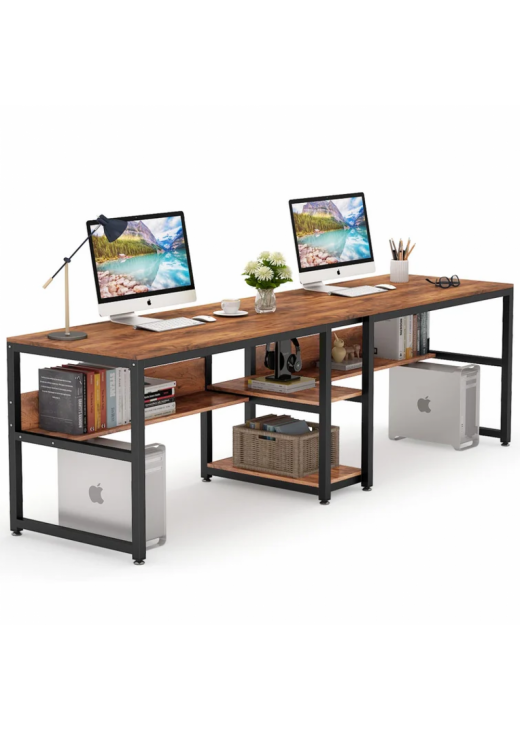 Великий стіл у стилі Loft на два місця №1