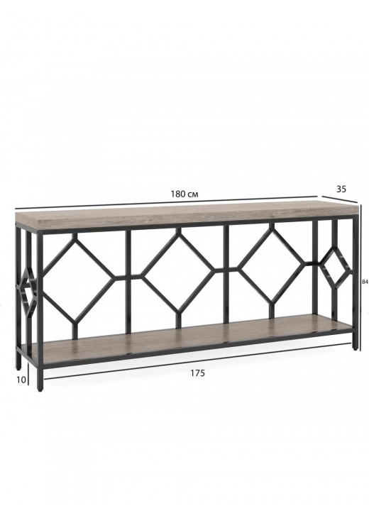Стіл консольний із відкритою полицею Стіл консольний із відкритою полицею