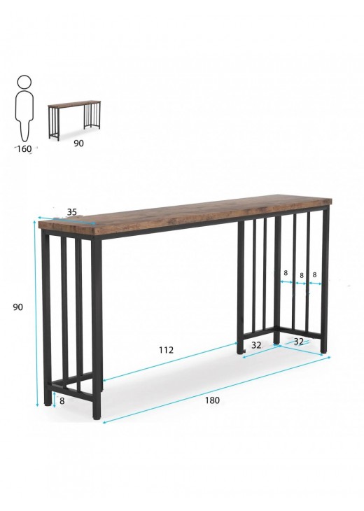 Стіл консольний у передпокої
