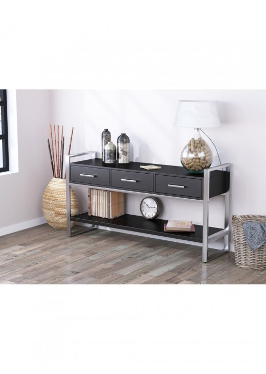 Консоль з ящиками L-145 Хром , MSMLOFT Консоль з ящиками L-145 Хром , MSMLOFT