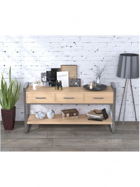 Консоль з ящиками L-145 Хром Loft Design  MSMLOFT