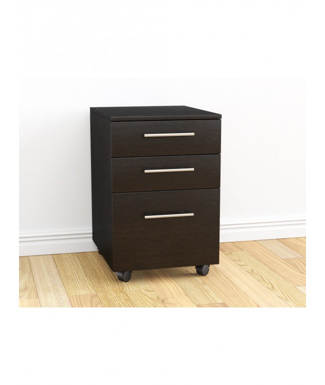 Мобільна тумба L-420 MSMLOFT — 65×42×50, 3 шухляди