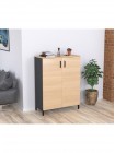 Тумба офіснаLT-900-1200 антрацит Loft design  MSMLOFT