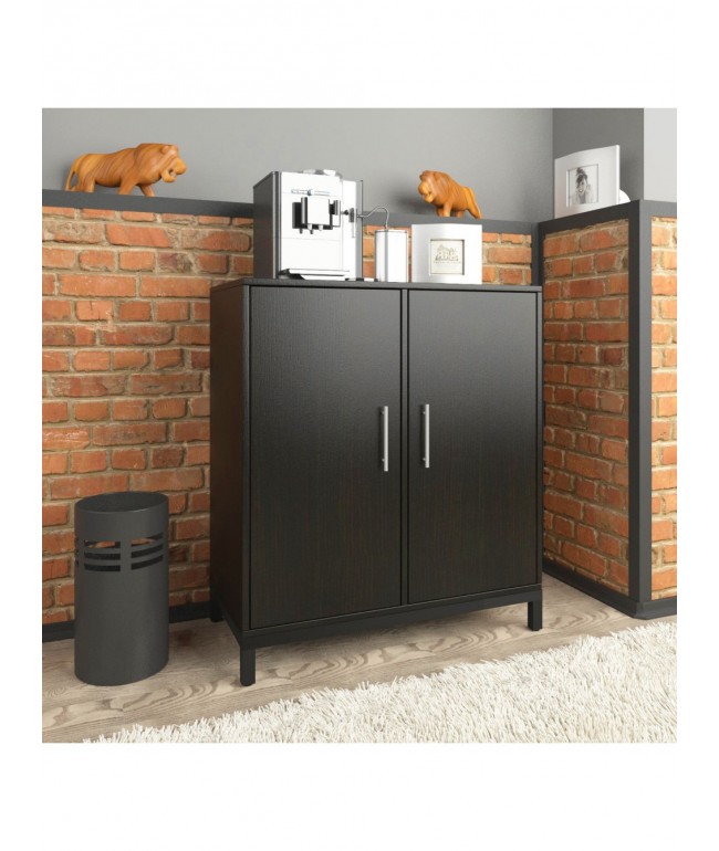 Тумба офісна L-800 MSMLOFT — 90×80×40, двухдверна