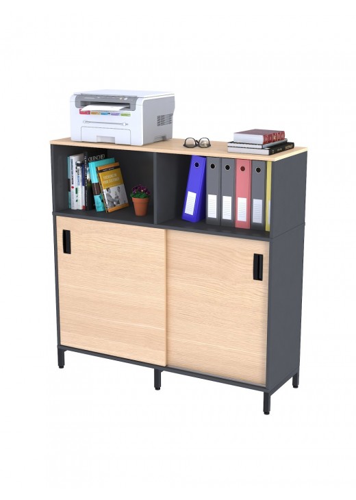 Тумба офісна з розсувними дверима LS-1200- MSMLOFT
