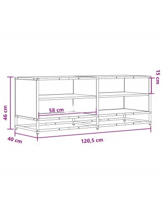 Тумба під телевізор 120,5x40x46 см