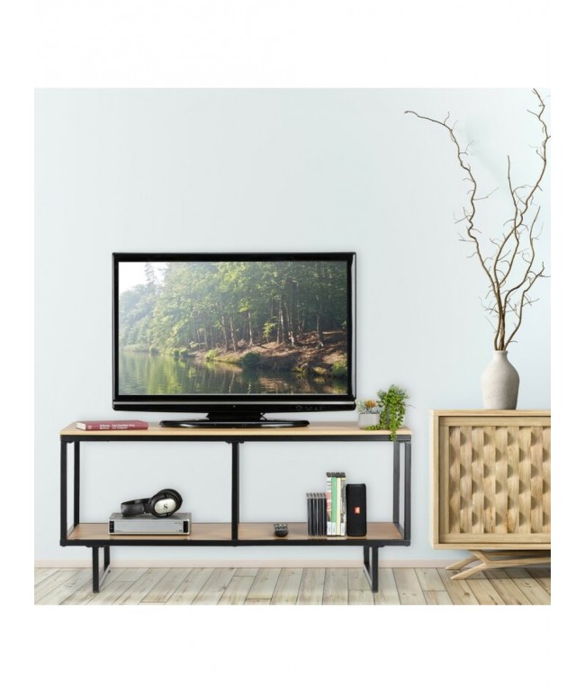 Тумба під телевізор MSMLOFT 120 см — металева модель