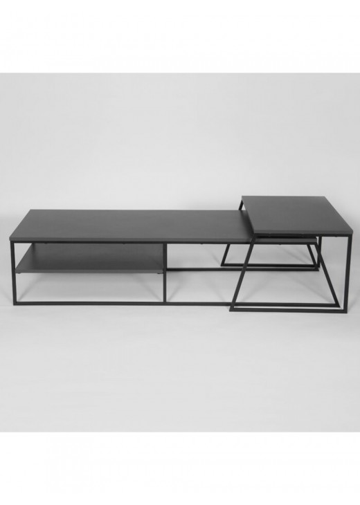 Тумба під телевізор у стилі MSMLOFT 550х1630х450 мм  + кавовий столик 600х570х500 мм 