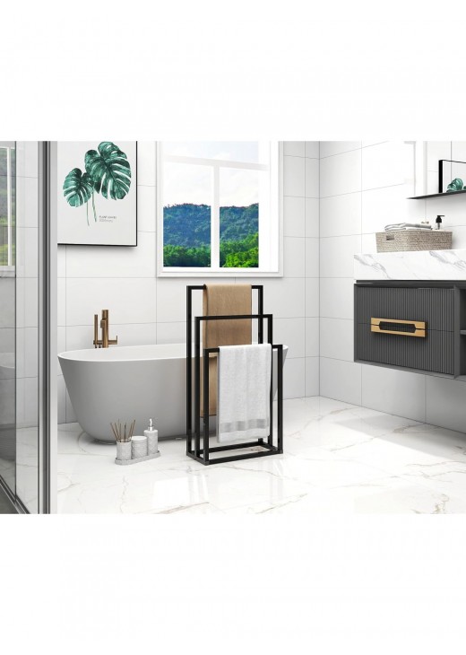 Вішалка для рушників 3 рівня для ванної Вішалка для рушників 3 рівня для ванної