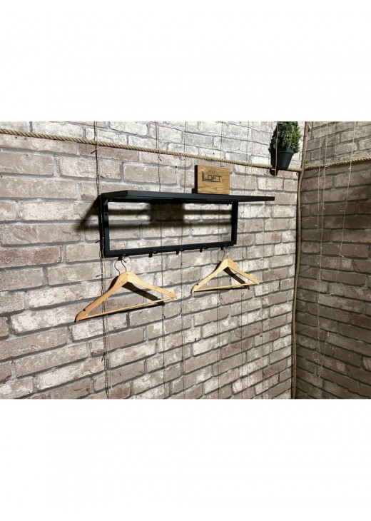 Вішалка лофт для одягу