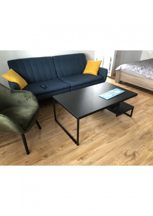 Журнальний столик у стилі MSMLOFT із полицею Журнальний столик у стилі MSMLOFT із полицею