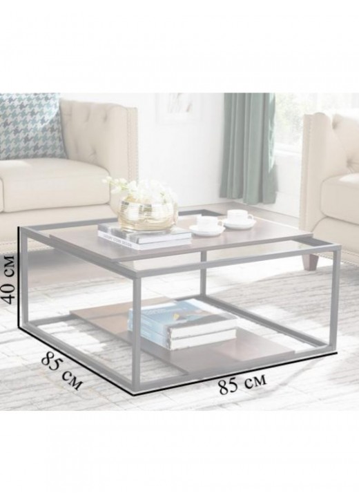 Журнальний столик у стилі MSMLOFT, металевий Журнальний столик у стилі MSMLOFT, металевий
