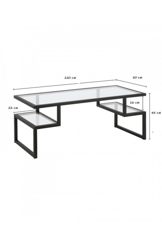 Журнальний столик у стилі MSMLOFT, металевий Журнальний столик у стилі MSMLOFT, металевий