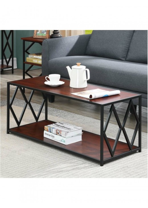 Журнальний столик у стилі з полицею MSMLOFT