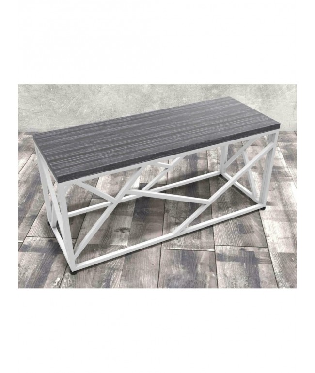 Журнальний столик Айсберг 04 (чорний/білий) — MSMLOFT