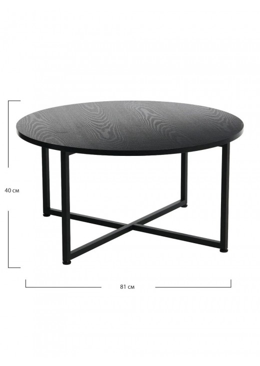 Круглий журнальний столик для домашнього вжитку