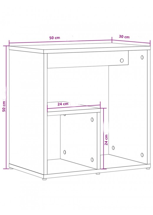 Журнальний столик , дуб сонома