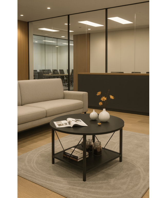 2-ярусний круглий журнальний столик Moasis