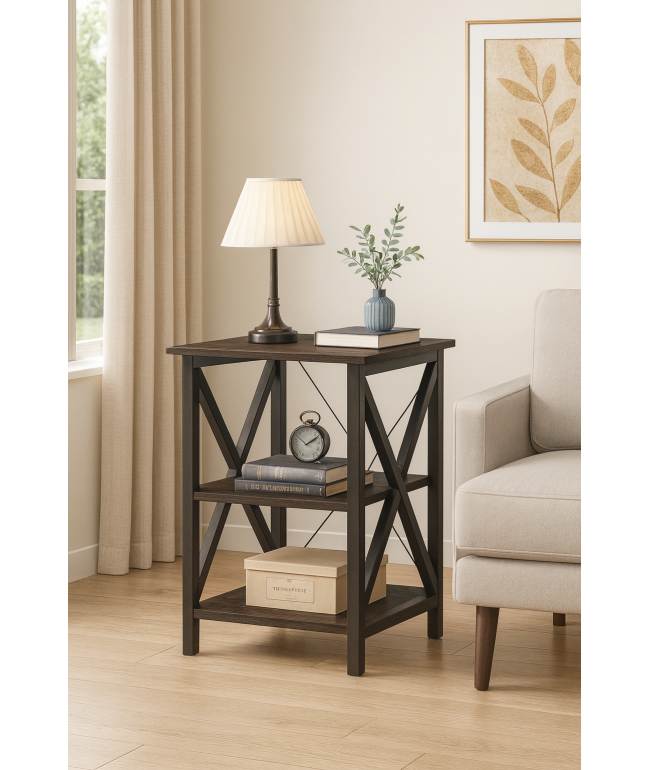 Журнальний ретро столик – стиль LOFT та міцність металу