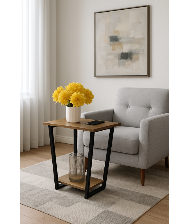 Журнальний стіл Asyra — міський дизайн у стилі лофт