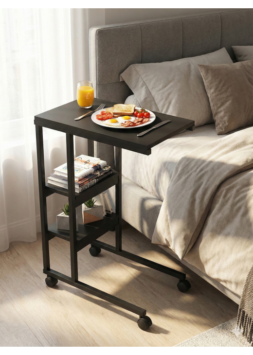 Приставний мобільний  столик Fit Yescasa