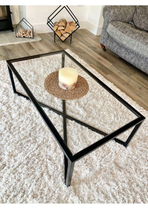 Журнальний столик Crossley Glass, чорний