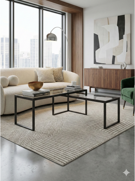 Журнальний столик Ogrady Glass Top 