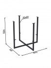 Журнальний столик D-60 Loft Design MSMLOFT