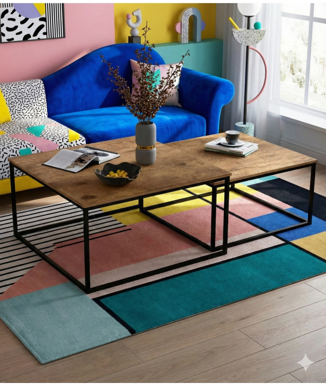 Журнальний столик Wymore Nesting — стиль лофт від MSM