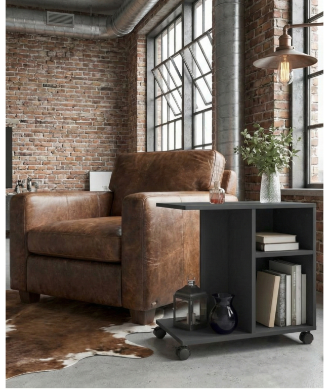 Приставний  столик на колесах