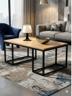 Журнальний столик GS-3120: Практичний Лофт для вашого інтер'єру