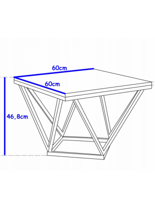 Журнальний столик DIAMOND LOFT