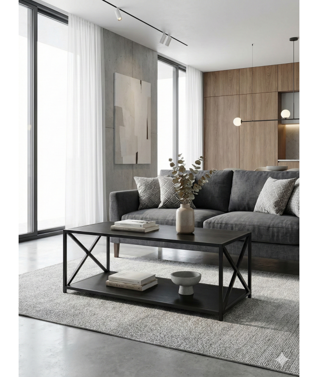 Журнальний столик TG07 — Ідеальний Лофт для Вашої Вітальні