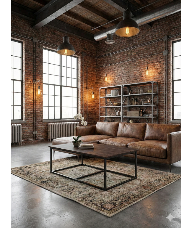 Журнальний столик N-2721 — Просторовий акцент у стилі Loft