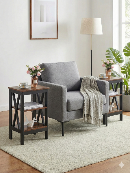 Набір із двох приставних столиків Alsa 