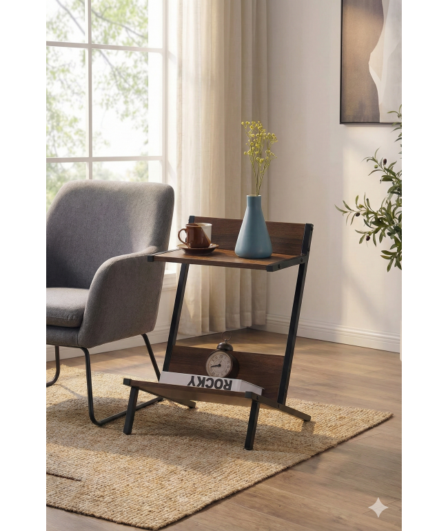 Приставний столик Ivinta з нішею для зберігання