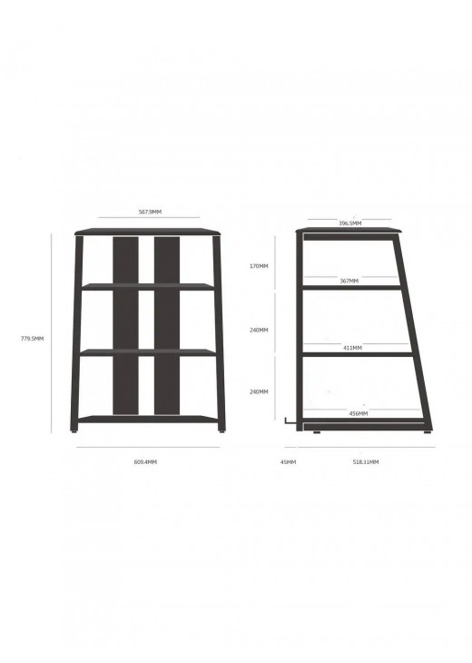 4-рівневий стенд FITUEYES 4-рівневий стенд FITUEYES