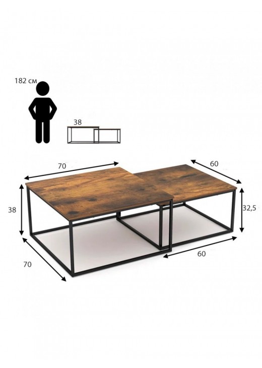 Журнальні столики Wymore Nesting