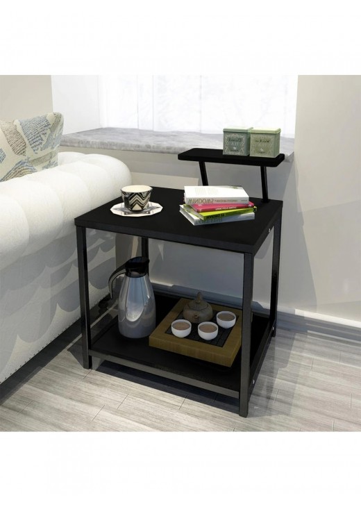 Журнальний столик із полицею