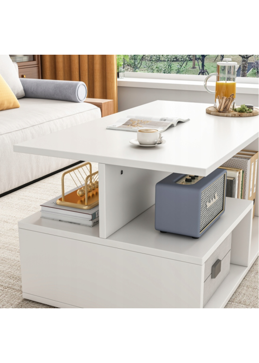 Журнальний столик для вітальні , білий