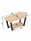 Журнальний столик Лобі Loft Design MSMLOFT