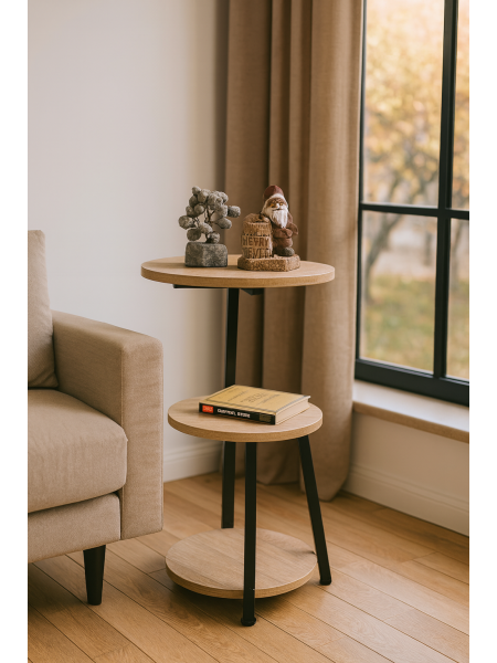 Журнальний столик приставний MSM Vernestine Round