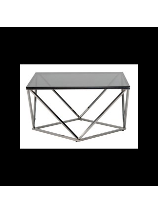Журнальний стіл CP-1 тонований срібло Vetro MSMLOFT